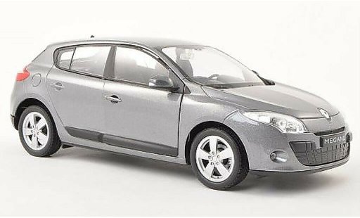 Renault Megane Base 1/24 Welly grise 2009 miniature