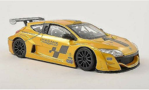 Renault Megane Trophy 1/24 Burago jaune miniature