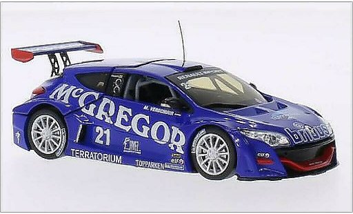 Renault Megane Trophy 1/43 Norev No.21 McGregor World Series 2009 miniature