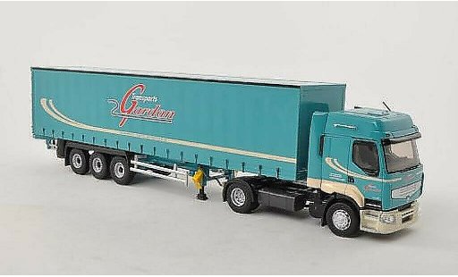 Renault Premium Base 1/43 Eligor DXI Transports Gardan Gardinenplanen-SZ miniature