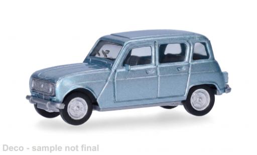 Renault 4 1/87 Herpa R bleue 1:87 miniature