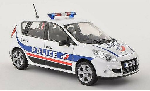 Renault Scenic Base 1/43 Solido Police Nationale Police (F) 2009 miniature