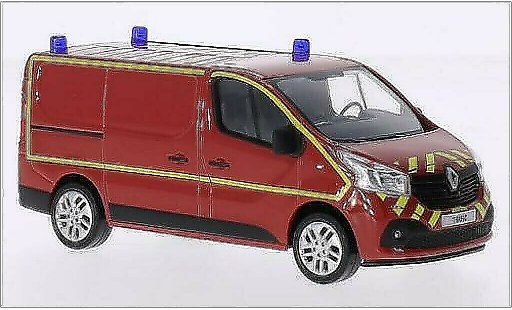 Renault Trafic Kasten 1/43 Norev fourgon Pompiers 2014 miniature