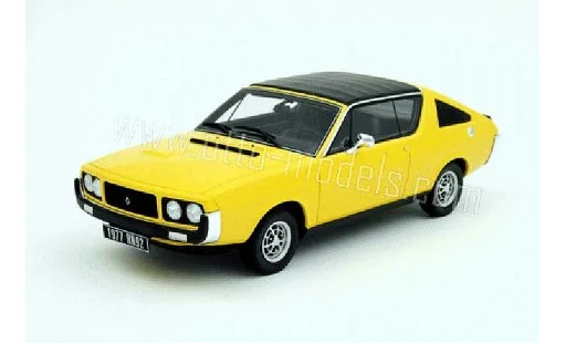 Renault 17 Gordini 1/18 Ottomobile jaune 1977 miniature