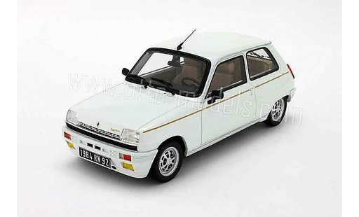 Renault 5 Turbo 1/18 Ottomobile laureate blanche 1984 miniature