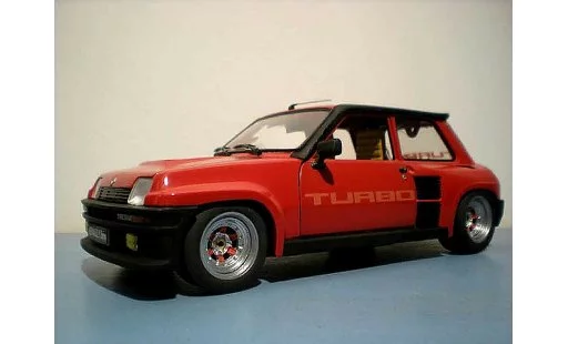 Renault 5 Turbo 1/18 Universal Hobbies rouge jantes gotti 073r miniature