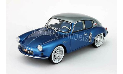 Alpine A106 mille miles 1/18 Ottomobile 1958 grise et bleue miniature