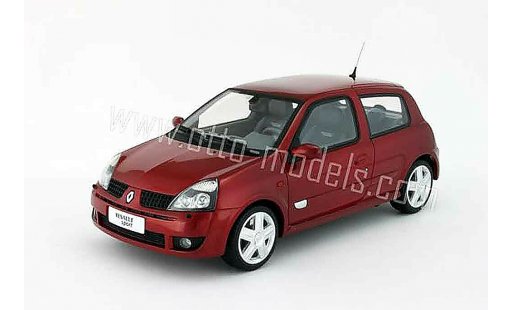 Renault Clio 2 RS 1/18 Ottomobile phase rouge lucifer 2001 miniature