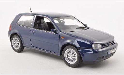 Miniature Volkswagen Golf 1/18 Revell IV bleue 1997 sans Vitrine Volkswagen Golf 1/18 Revell IV bleue 1997 sans Vitrine miniature