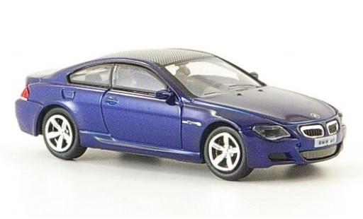 Miniature Bmw M6 1/87 Ricko bleue 2006 Bmw M6 1/87 Ricko bleue 2006 miniature