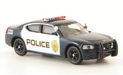 Miniature Dodge Charger 1/87 Ricko bleue/blanche Police Polizei (USA) Dodge Charger 1/87 Ricko bleue/blanche Police Polizei (USA) miniature