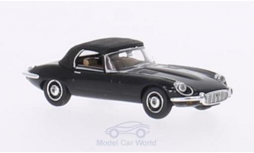 Miniature Jaguar E-Type 1/87 Ricko Roadster noire 1971 Verdeck geschlossen ohne Vitrine Jaguar E-Type 1/87 Ricko Roadster noire 1971 Verdeck geschlossen ohne Vitrine miniature