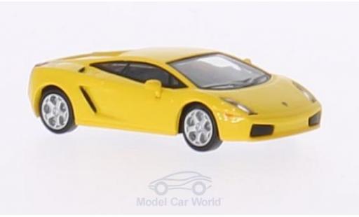 Miniature Lamborghini Gallardo 1/87 Ricko jaune 2004 ohne Vitrine Lamborghini Gallardo 1/87 Ricko jaune 2004 ohne Vitrine miniature