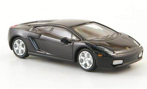 Miniature Lamborghini Gallardo 1/87 Ricko noire 2004 Lamborghini Gallardo 1/87 Ricko noire 2004 miniature