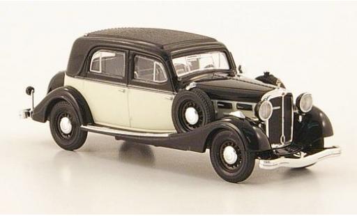 Miniature Maybach SW 1/87 Ricko 35 noire/blanche ohne Vitrine Maybach SW 1/87 Ricko 35 noire/blanche ohne Vitrine miniature