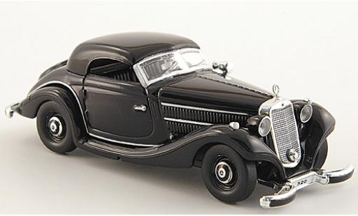 Miniature Mercedes 320 1/87 Ricko n (W142) noire Mercedes 320 1/87 Ricko n (W142) noire miniature