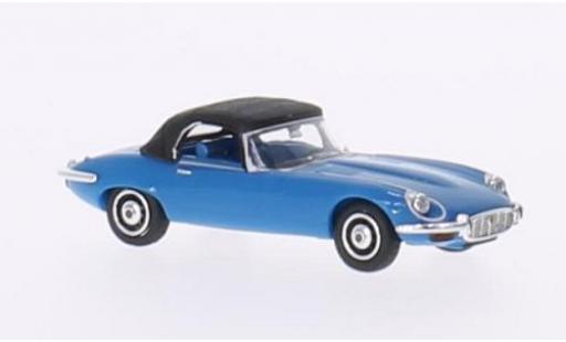Miniature Jaguar E-Type 1/87 Ricko Roadster bleu Jaguar E-Type 1/87 Ricko Roadster bleu miniature