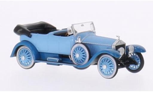 Miniature Rolls Royce Silver Ghost 1/87 Ricko bleue/bleue RHD Verdeck geöffnet ohne Vitrine Rolls Royce Silver Ghost 1/87 Ricko bleue/bleue RHD Verdeck geöffnet ohne Vitrine miniature