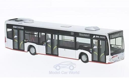Miniature Mercedes Citaro 1/87 Rietze HAVAG - Genscher Bus Halle 2015 Mercedes Citaro 1/87 Rietze HAVAG - Genscher Bus Halle 2015 miniature