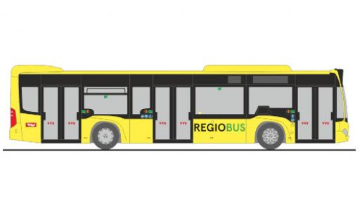 Miniature Mercedes Citaro 1/87 Rietze Zillertalbahn Regiobus 2015 Mercedes Citaro 1/87 Rietze Zillertalbahn Regiobus 2015 miniature