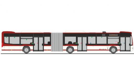 Miniature Mercedes Citaro 1/87 Rietze G EVAG Erfurt 2012 Mercedes Citaro 1/87 Rietze G EVAG Erfurt 2012 miniature