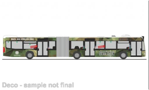 Miniature Mercedes Citaro 1/87 Rietze G Stadtverkehr Lübeck - Bundeswehr 2015 Mercedes Citaro 1/87 Rietze G Stadtverkehr Lübeck - Bundeswehr 2015 miniature