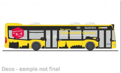 Miniature Mercedes Citaro 1/87 Rietze Rebus Rostock 2015 Mercedes Citaro 1/87 Rietze Rebus Rostock 2015 miniature
