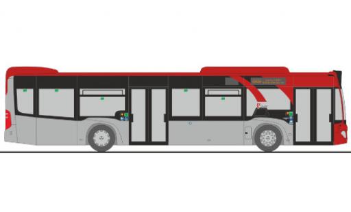 Miniature Mercedes Citaro 1/87 Rietze SVHI Hildesheim 2015 Mercedes Citaro 1/87 Rietze SVHI Hildesheim 2015 miniature