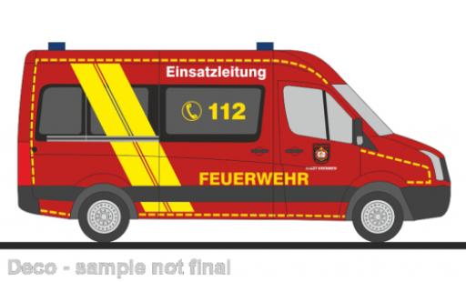 Miniature Volkswagen Crafter 1/87 Rietze fourgon HD pompiers Kremmen Volkswagen Crafter 1/87 Rietze fourgon HD pompiers Kremmen miniature