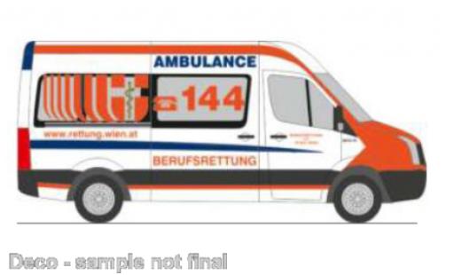 Volkswagen Crafter 1/87 Rietze Sauvetage professionnel Wien (A) miniature