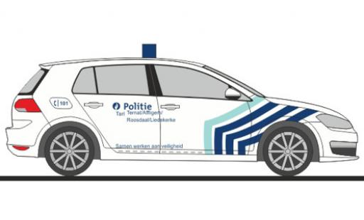 Volkswagen Golf 1/87 Rietze VII Politie (BE) miniature