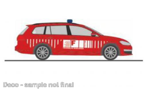 Volkswagen Golf 1/87 Rietze VII Variant pompiers Waiblingen miniature