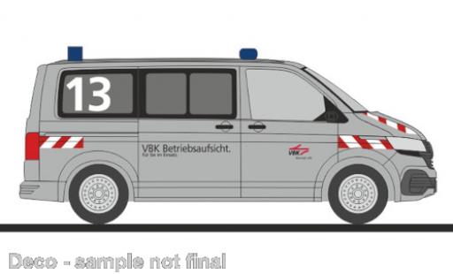 Volkswagen T6 1/87 Rietze .1 Betriebsaufsicht VBK Karlsruhe miniature