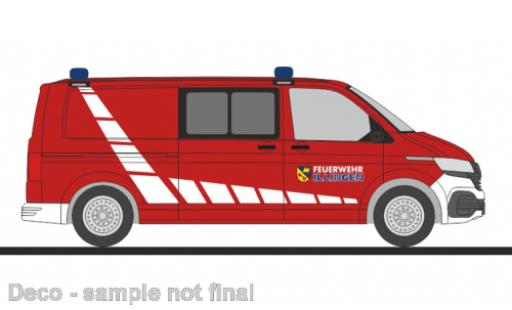 Miniature Volkswagen T6 1/87 Rietze .1 pompiers Illingen Volkswagen T6 1/87 Rietze .1 pompiers Illingen miniature