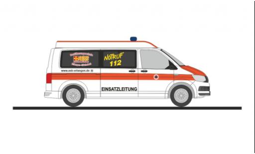 Volkswagen T6 1/87 Rietze bus ASB RV Erlangen - Höchstadt miniature