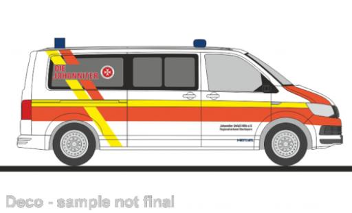 Volkswagen T6 1/87 Rietze bus Johanniter RV Oberbayern miniature