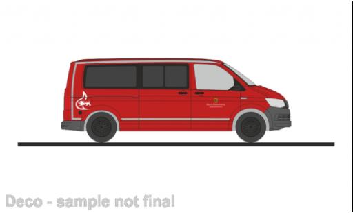 Volkswagen T6 1/87 Rietze bus Landesfeuerwehrschule Baden - Württemberg miniature