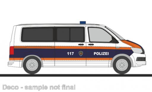Volkswagen T6 1/87 Rietze bus Landespolizei (FL) miniature