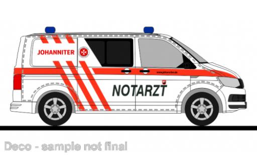 Volkswagen T6 1/87 Rietze bus NEF Johanniter Hannover miniature