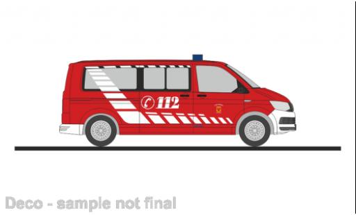 Miniature Volkswagen T6 1/87 Rietze bus pompiers Potsdam Volkswagen T6 1/87 Rietze bus pompiers Potsdam miniature