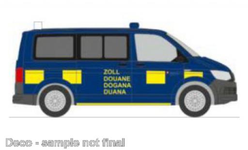 Volkswagen T6 1/87 Rietze bus Zoll (CH) miniature