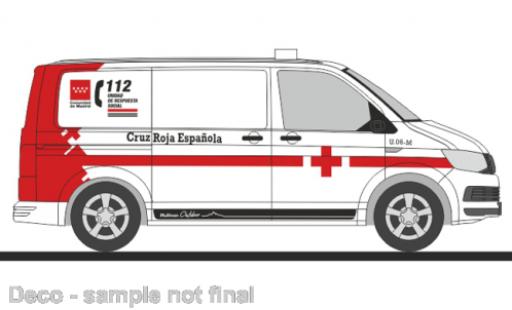 Volkswagen T6 1/87 Rietze fourgon Cruz Roja Espanola (E) miniature