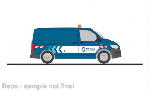 Volkswagen T6 1/87 Rietze fourgon Wasserverband Peine miniature