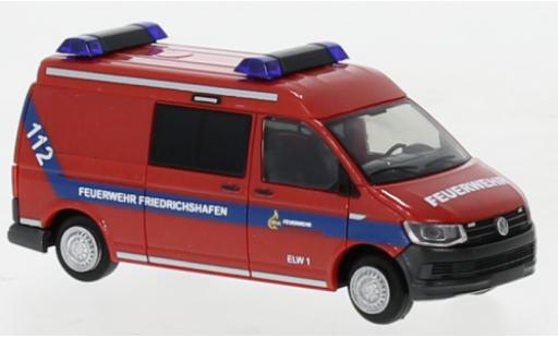 Miniature Volkswagen T6 1/87 Rietze pompiers Friedrichshafen Volkswagen T6 1/87 Rietze pompiers Friedrichshafen miniature