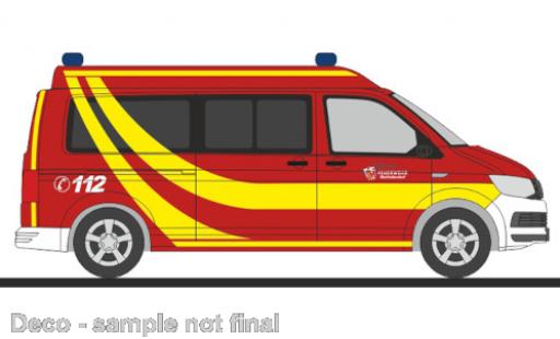 Miniature Volkswagen T6 1/87 Rietze pompiers Marktoberdorf Volkswagen T6 1/87 Rietze pompiers Marktoberdorf miniature