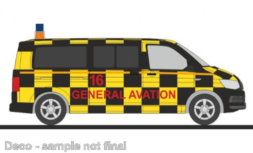 Volkswagen T6 1/87 Rietze surveillance de la circulation aéroport Hamburg miniature