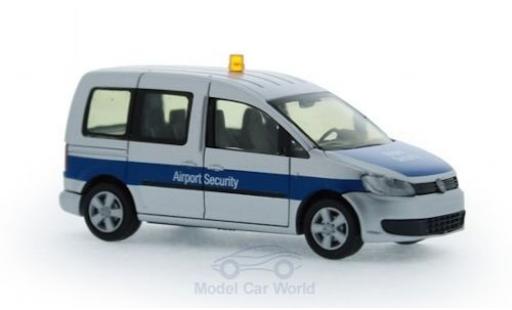 Volkswagen Caddy 1/87 Rietze Airport Security Düsseldorf 2011 miniature