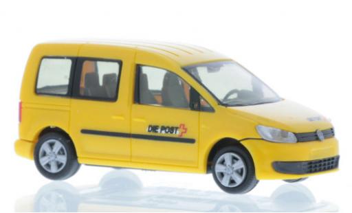 Volkswagen Caddy 1/87 Rietze Die Post (CH) 2011 miniature