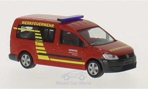 Miniature Volkswagen Caddy 1/87 Rietze Maxi Werkfeuerwehr Siemens Erlangen Volkswagen Caddy 1/87 Rietze Maxi Werkfeuerwehr Siemens Erlangen miniature