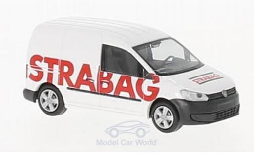 Miniature Volkswagen Caddy 1/87 Rietze STRABAG 2011 Volkswagen Caddy 1/87 Rietze STRABAG 2011 miniature